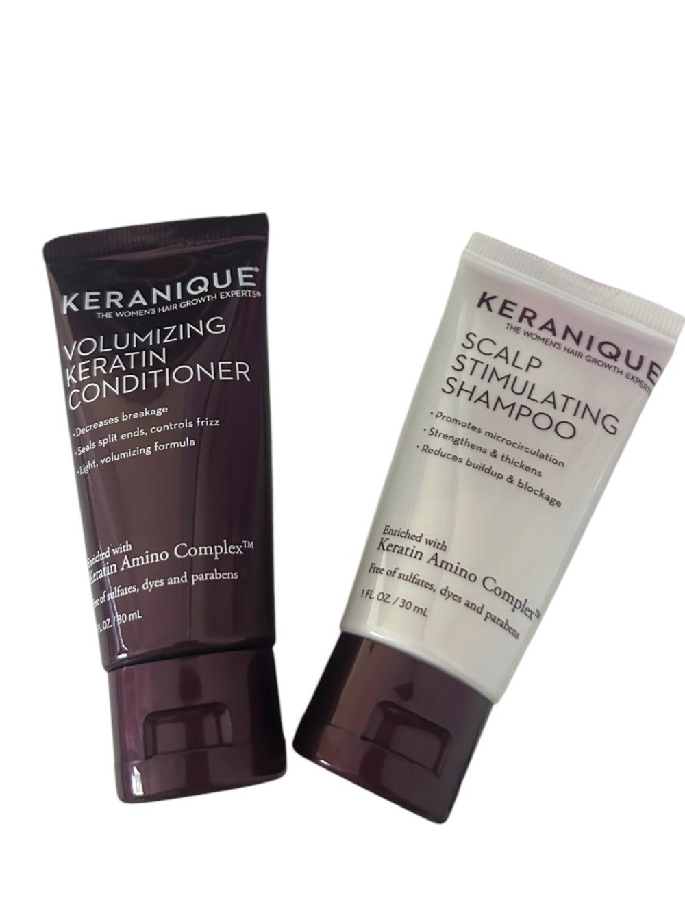 Keranique 1oz Travel Size Volumizing Duo